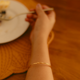 Bracelete aro quadrado Lena